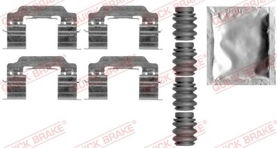 Accessory Kit, disc brake pad QUICK BRAKE 109-0007