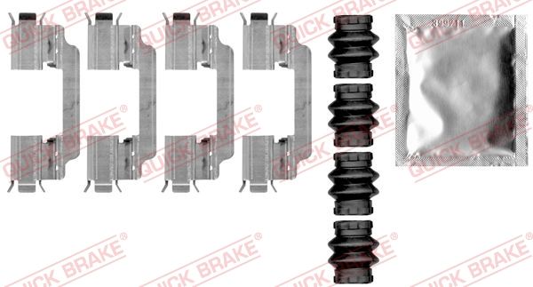 QUICK BRAKE 109-0010 Accessory Kit, disc brake pad