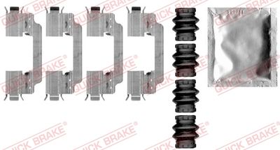 Accessory Kit, disc brake pad QUICK BRAKE 109-0010