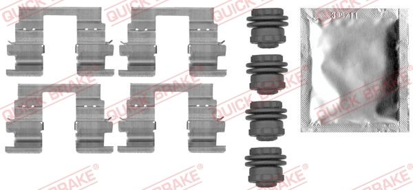 QUICK BRAKE 109-0013 Accessory Kit, disc brake pad
