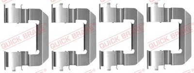 Accessory Kit, disc brake pad QUICK BRAKE 109-0014