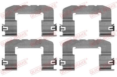 Accessory Kit, disc brake pad QUICK BRAKE 109-0017