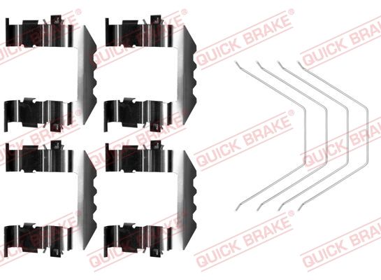 QUICK BRAKE 109-0018 Accessory Kit, disc brake pad