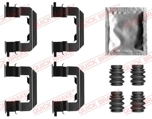 QUICK BRAKE 109-0019 Accessory Kit, disc brake pad