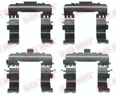 Accessory Kit, disc brake pad QUICK BRAKE 109-0020