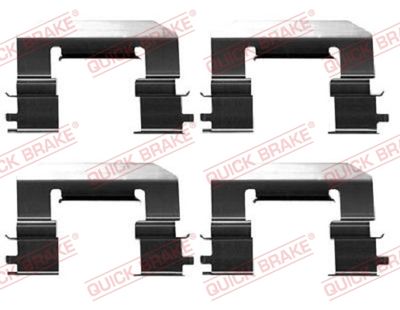 Accessory Kit, disc brake pad QUICK BRAKE 109-0023