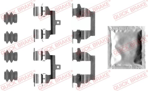 QUICK BRAKE 109-0026 Accessory Kit, disc brake pad