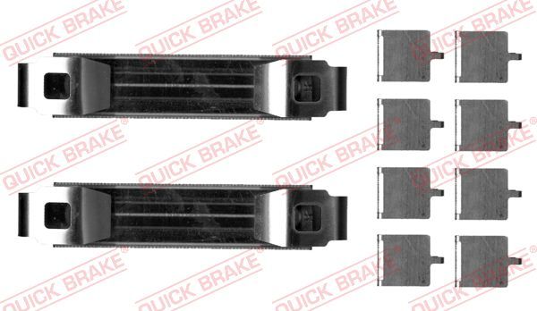 QUICK BRAKE 109-0029 Accessory Kit, disc brake pad