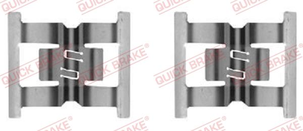 QUICK BRAKE 109-0031 Accessory Kit, disc brake pad