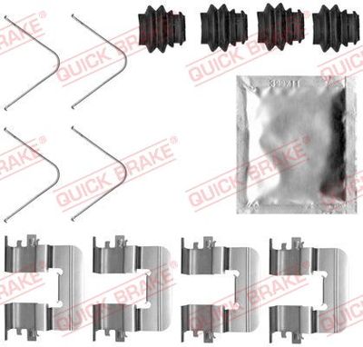 Accessory Kit, disc brake pad QUICK BRAKE 109-0033
