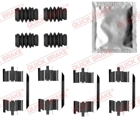 QUICK BRAKE 109-0035 Accessory Kit, disc brake pad