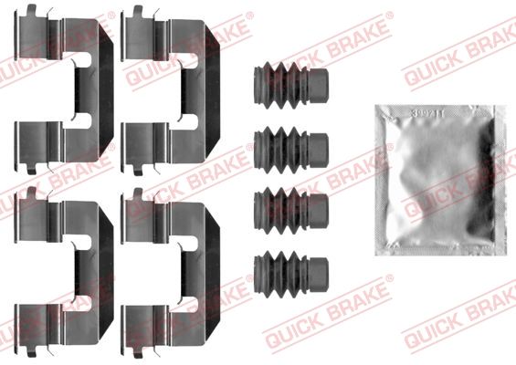 QUICK BRAKE 109-0038 Accessory Kit, disc brake pad