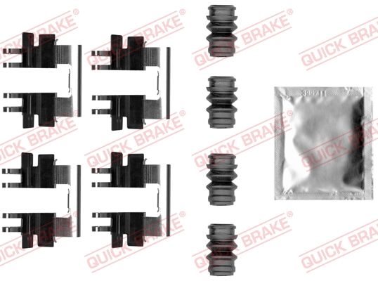 QUICK BRAKE 109-0045 Accessory Kit, disc brake pad