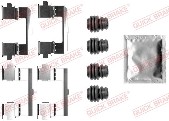 QUICK BRAKE 109-0048 Accessory Kit, disc brake pad