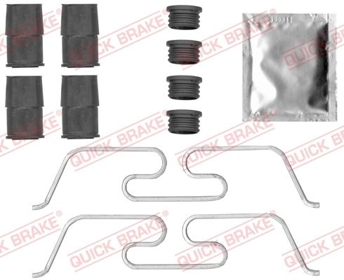 QUICK BRAKE 109-0050 Accessory Kit, disc brake pad