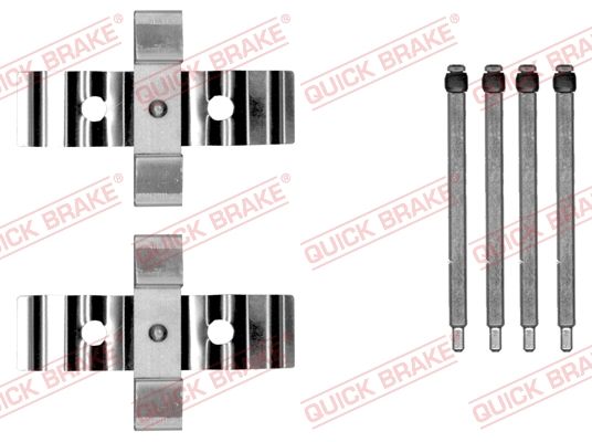 QUICK BRAKE 109-0054 Accessory Kit, disc brake pad