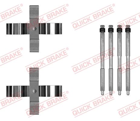 QUICK BRAKE 109-0055 Accessory Kit, disc brake pad