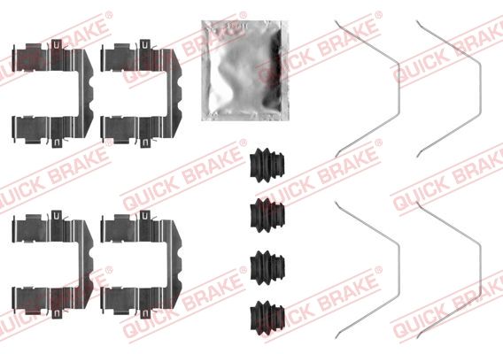 QUICK BRAKE 109-0057 Accessory Kit, disc brake pad