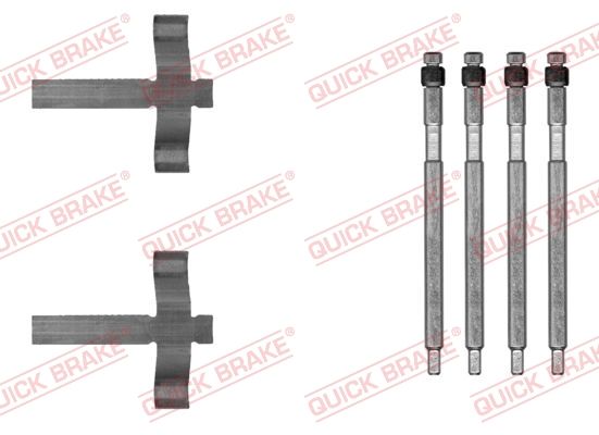 QUICK BRAKE 109-0059 Accessory Kit, disc brake pad