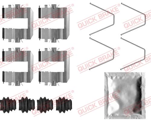 QUICK BRAKE 109-0060 Accessory Kit, disc brake pad