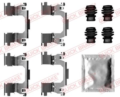 Accessory Kit, disc brake pad QUICK BRAKE 109-0061