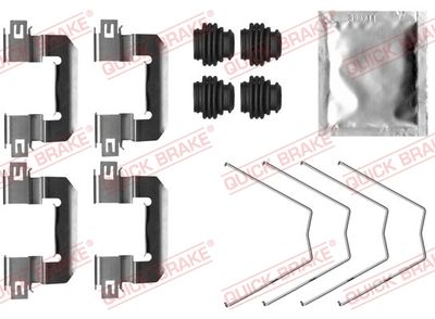 Accessory Kit, disc brake pad QUICK BRAKE 109-0064