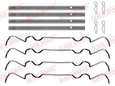 Accessory Kit, disc brake pad QUICK BRAKE 109-0069