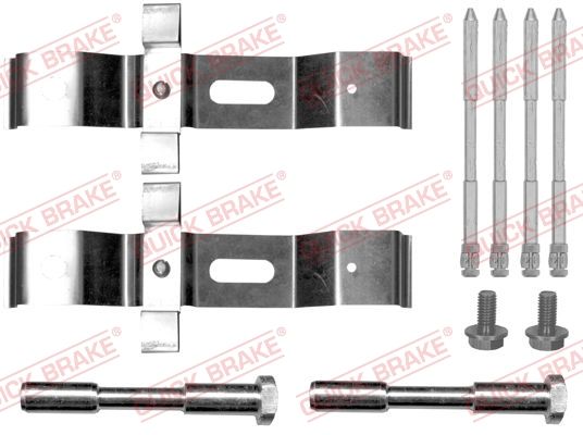 QUICK BRAKE 109-0072 Accessory Kit, disc brake pad