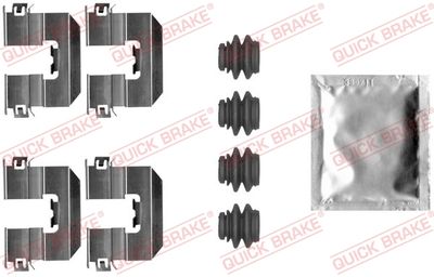 Accessory Kit, disc brake pad QUICK BRAKE 109-0080