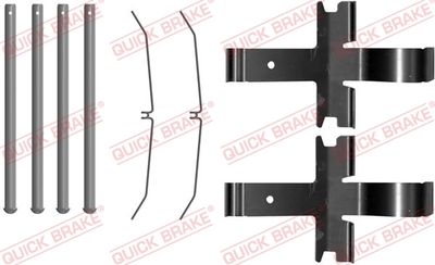 Accessory Kit, disc brake pad QUICK BRAKE 109-0081