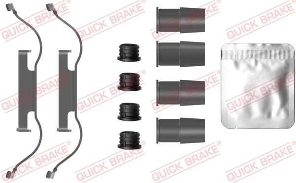 QUICK BRAKE 109-0088 Accessory Kit, disc brake pad
