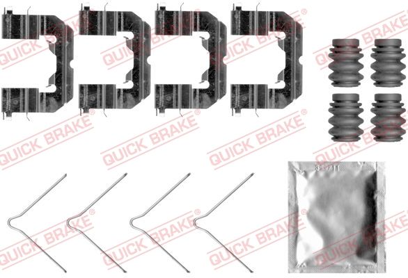 QUICK BRAKE 109-0089 Accessory Kit, disc brake pad