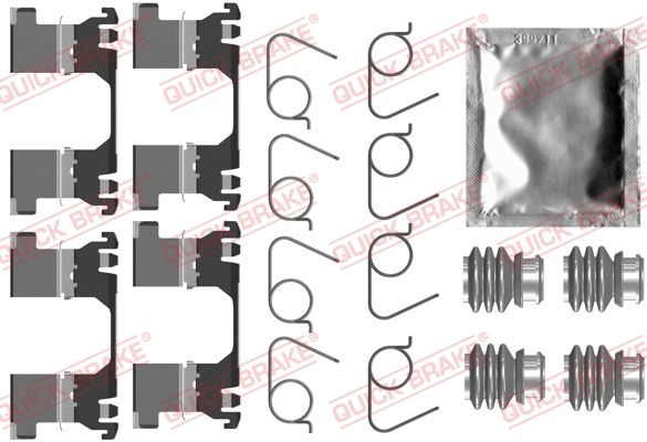 QUICK BRAKE 109-0091 Accessory Kit, disc brake pad