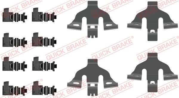 QUICK BRAKE 109-0092 Accessory Kit, disc brake pad