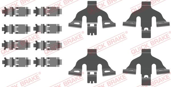 QUICK BRAKE 109-0093 Accessory Kit, disc brake pad