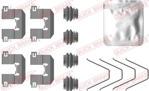QUICK BRAKE 109-0100 Accessory Kit, disc brake pad