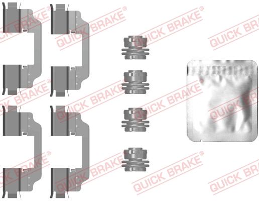 QUICK BRAKE 109-0101 Accessory Kit, disc brake pad