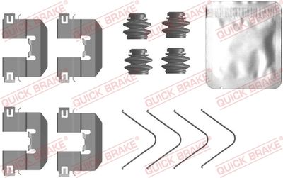 Accessory Kit, disc brake pad QUICK BRAKE 109-0104