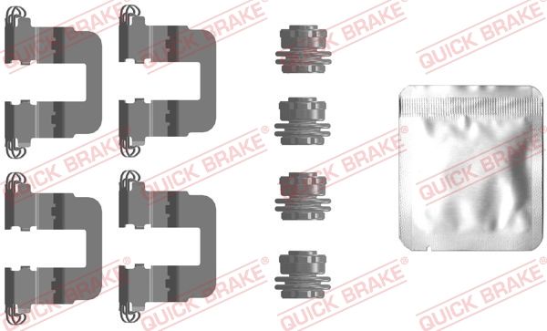 QUICK BRAKE 109-0106 Accessory Kit, disc brake pad