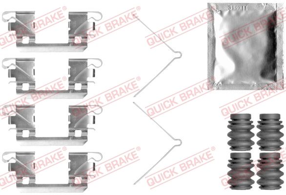 QUICK BRAKE 109-0113 Accessory Kit, disc brake pad