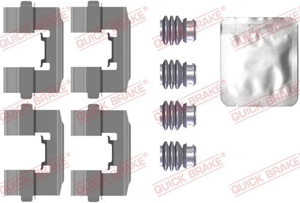 QUICK BRAKE 109-0115 Accessory Kit, disc brake pad