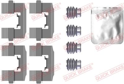 Accessory Kit, disc brake pad QUICK BRAKE 109-0115