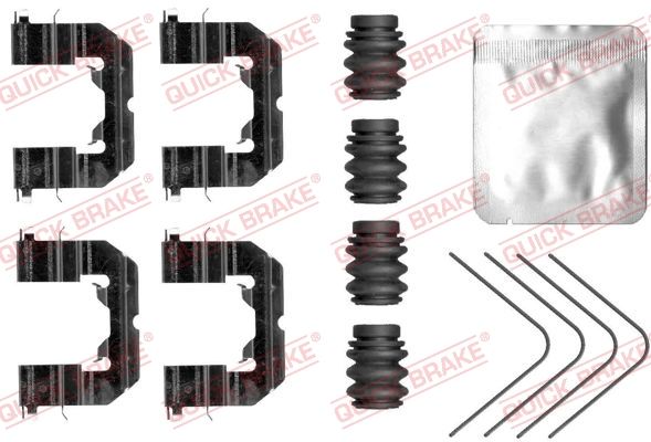 QUICK BRAKE 109-0118 Accessory Kit, disc brake pad
