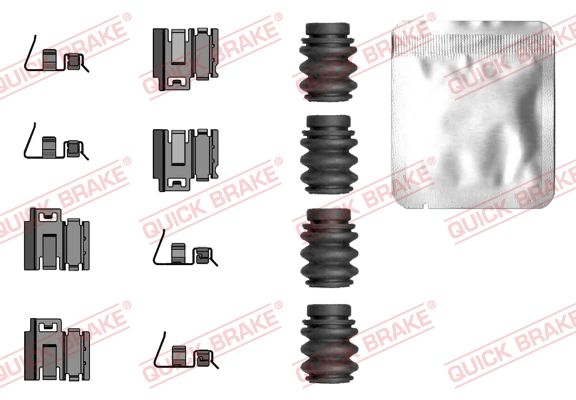 QUICK BRAKE 109-0119 Accessory Kit, disc brake pad