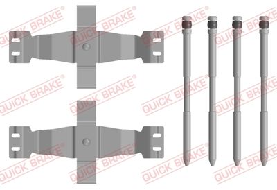 Accessory Kit, disc brake pad QUICK BRAKE 109-0122