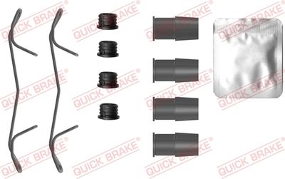 Accessory Kit, disc brake pad QUICK BRAKE 109-0125