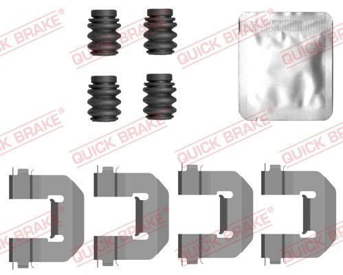QUICK BRAKE 109-0126 Accessory Kit, disc brake pad