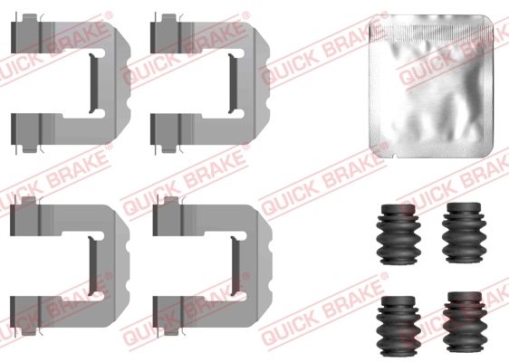 QUICK BRAKE 109-0127 Accessory Kit, disc brake pad
