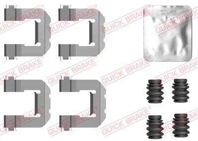 Accessory Kit, disc brake pad QUICK BRAKE 109-0127