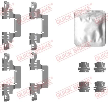 QUICK BRAKE 109-0129 Accessory Kit, disc brake pad
